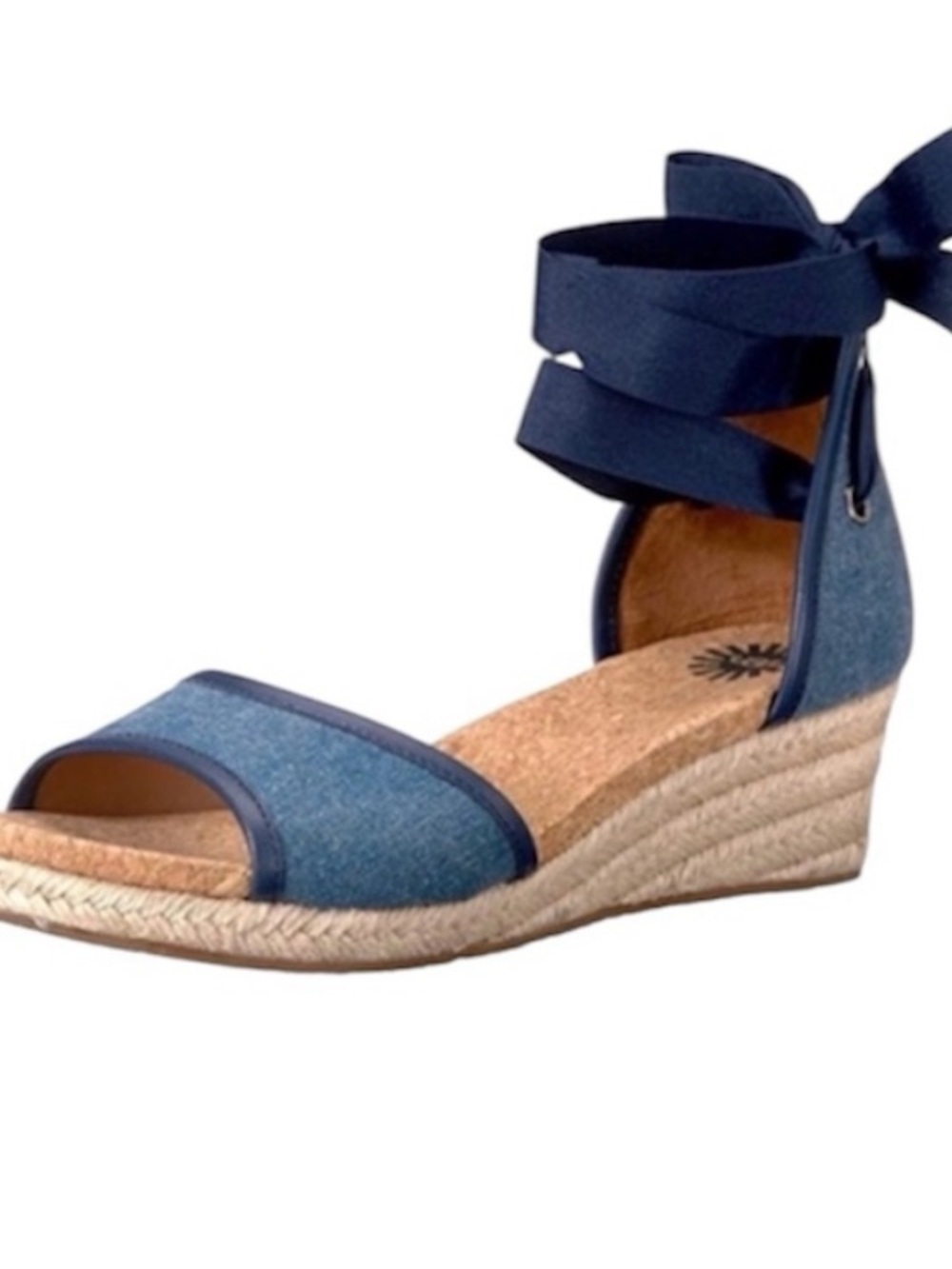UGG Amell Wedge Denim Heels
